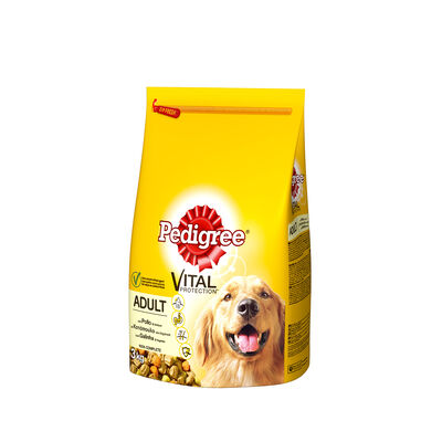 Pedigree Vital Protection Dog Adultcon Manzo e Verdure 3 kg