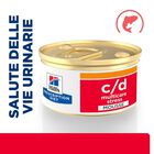 Hill's Prescription Diet c/d Multicare Stress Mousse per gatti adulti con Salmone 85 gr