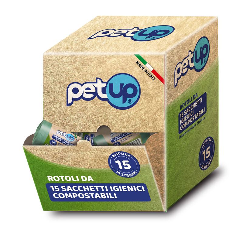Petup Sacchetti Igienici BIO 21,5x29 cm 15 pz