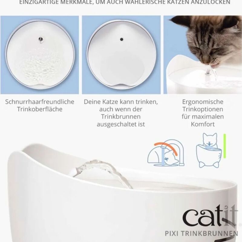 Catit Pixi fontana rosa 2,5 lt