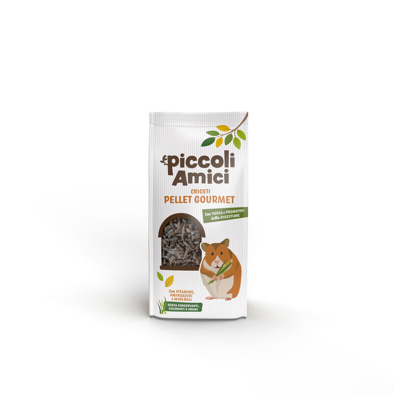 Piccoli Amici Criceti Pellet Gourmet 800g