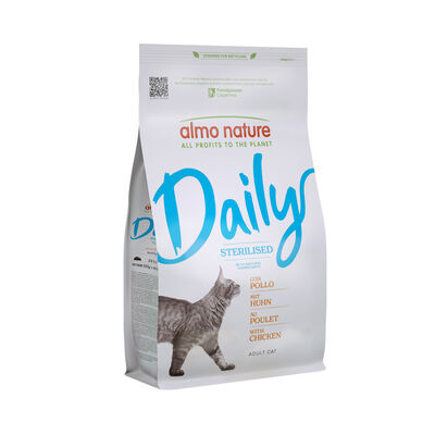 Almo nature Daily Cat Sterilised Pollo 1,2 kg