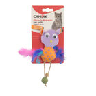 Camon Gioco per gatti Gufo con matatabi e catnip 10 cm