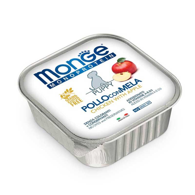 Monge Monoprotein Puppy Paté Pollo con Mela 150 gr