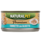 Naturalpet Premium Cat Adult Tonnetto con alicette 70gr image number 0