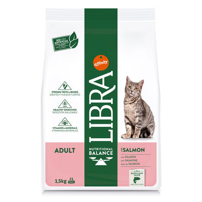 Libra Cat Adult con Salmone 1,5 kg