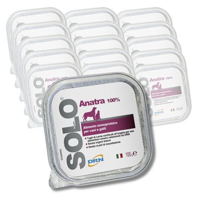 DRN SOLO Cane & Gatto Anatra 100 gr