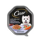 Cesar Dog Adult Scelta dello Chef con Agnello Carote e Coriandolo in Gelatina 150 gr