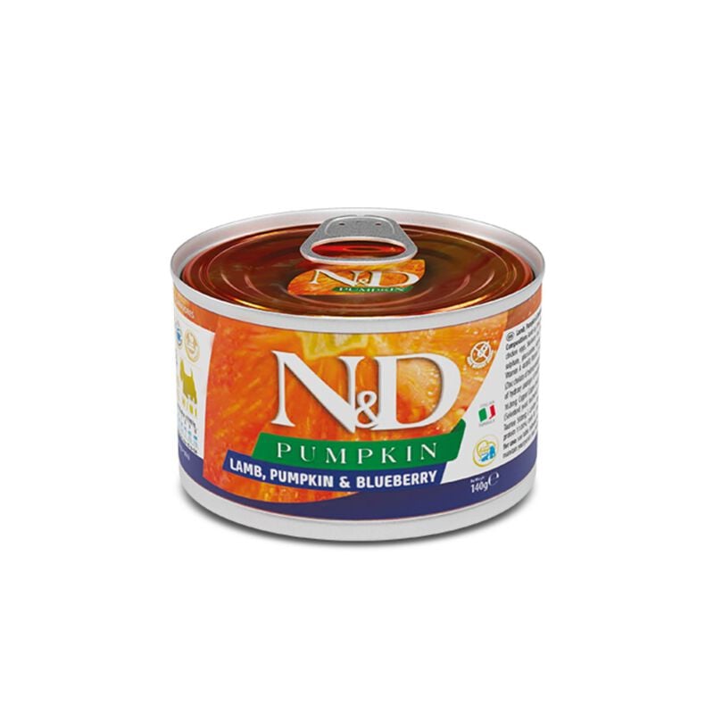 Farmina N&D Pumpkin Dog Adult Mini Agnello e Mirtillo 140 gr