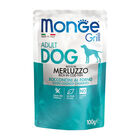 Monge Grill per cani adulti Bocconcini Ricco di Merluzzo 100 gr