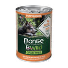 Monge Natural Superpremium BWild Grain Free Puppy e Junior Bocconcini Anatra zucca e zucchine 400 gr image number 0