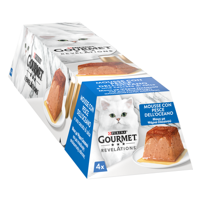 Gourmet Revelation Cat Mousse Pesce dell'oceano 57grx4pz