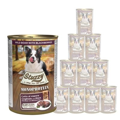 Stuzzy Dog Monoprotein Cinghiale e More 400 gr