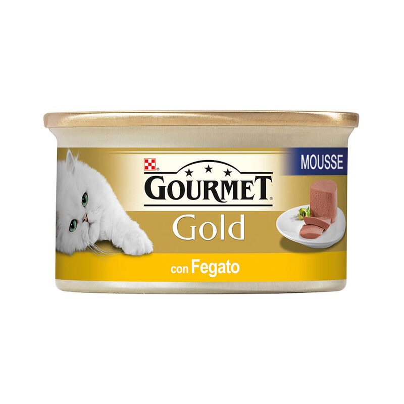 Gourmet Gold Cat Adult Mousse con Fegato 85 gr