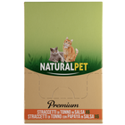 Naturalpet Premium Straccetti di Tonno con Papaya in Salsa e Tonno in Salsa 12x70