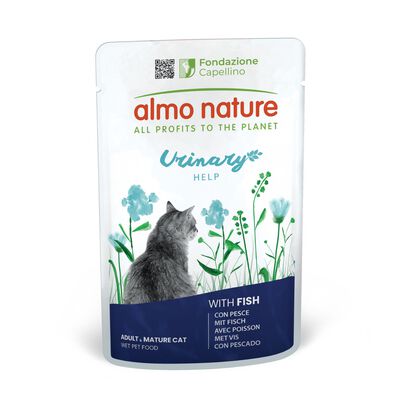 Almo Nature Cat Adult Urinary Help con Pesce 70gr