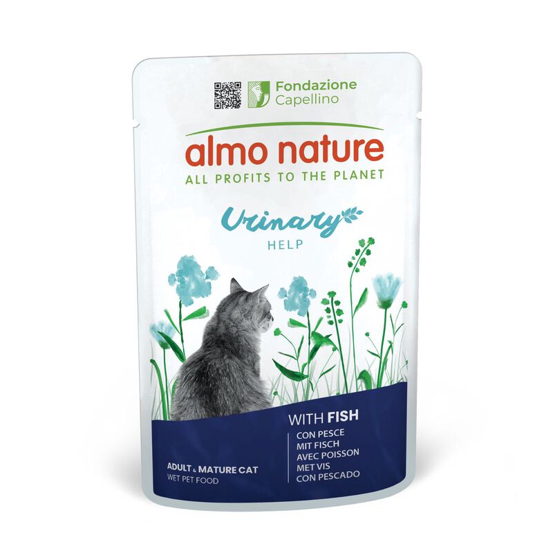 Almo Nature Cat Adult Urinary Help con Pesce 70gr