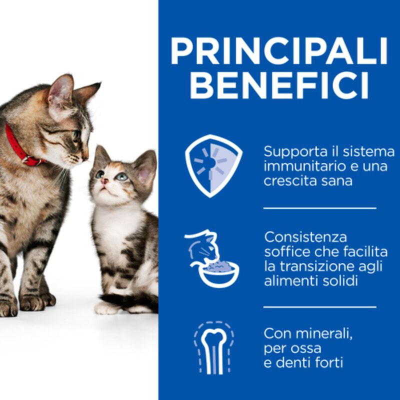 Hill's Science Plan Kitten&Mother Tender Mousse Pollo e Tacchino 85gr