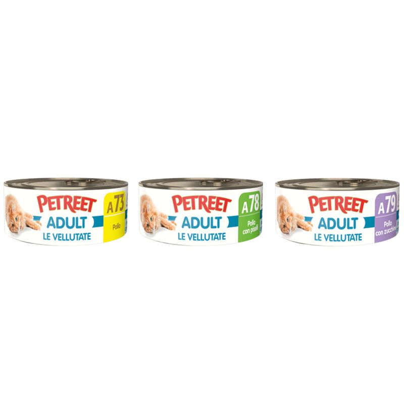 Petreet Natura Multipack Le Vellutate Pollo 70gx6