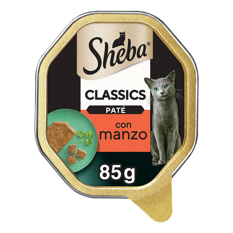 Sheba Cat Patè Classics Manzo 85 gr