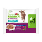 Natural Trainer Cat Adult con Merluzzo 4x85 gr image number 0