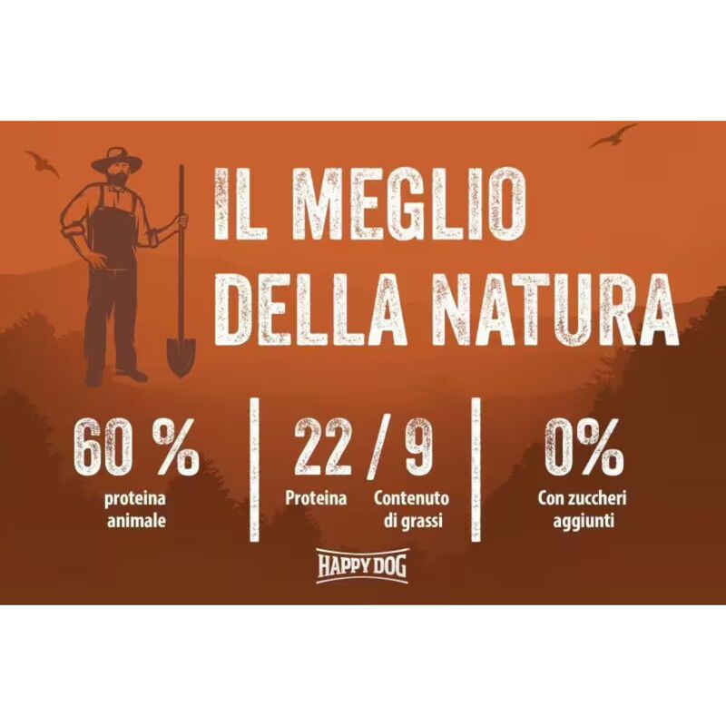 Happy Dog NaturCroq Manzo e riso 11 kg