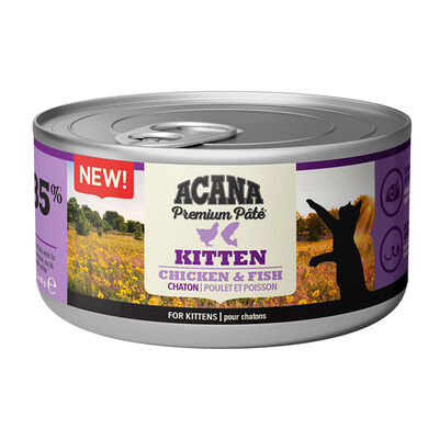 Acana Cat Kitten Premium Paté Pollo e Pesce 85 gr
