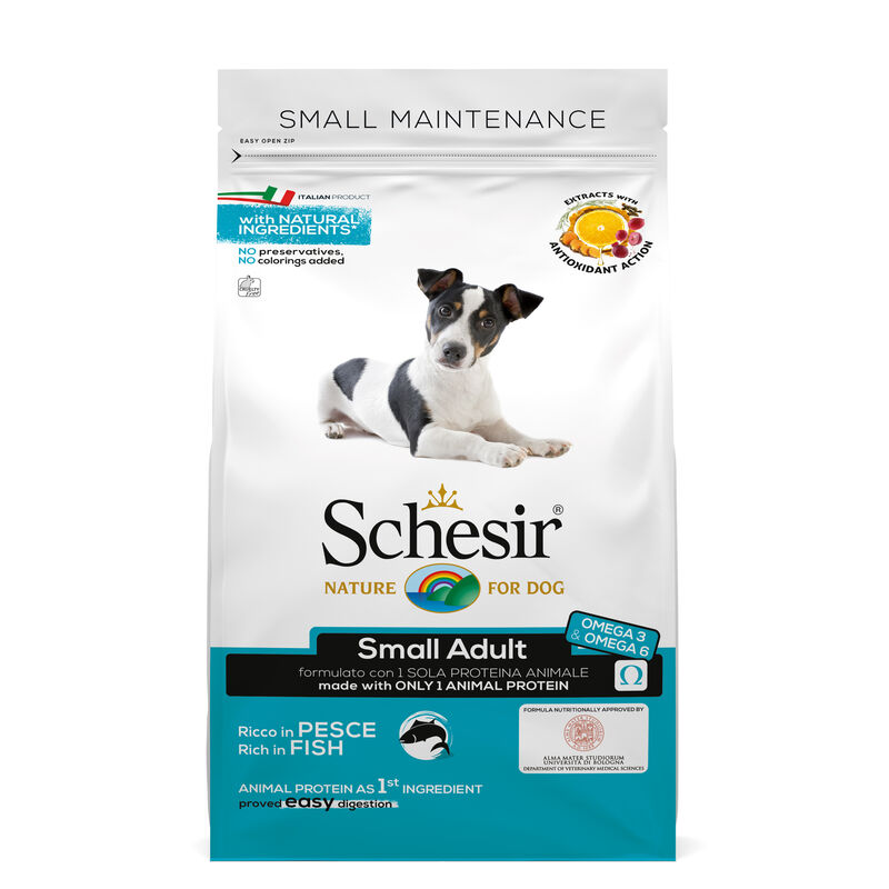 Schesir Dog Small adult ricco in pesce 2 kg