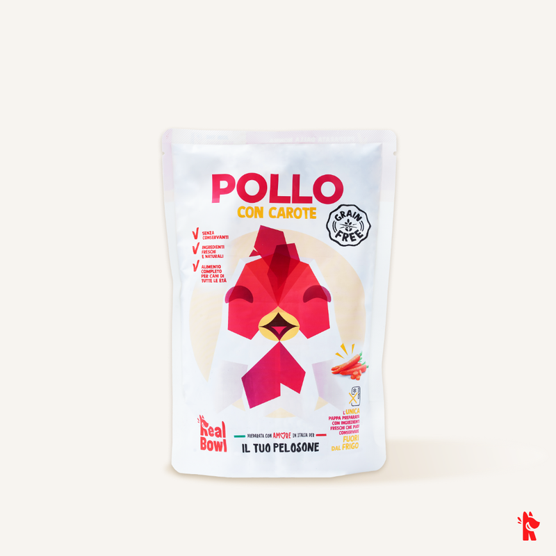Real Bowl Dog Grain Free Pollo 400gr