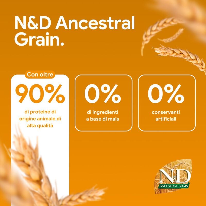 N&D Farmina Ancestral Grain Neutred Cat Pollo & Melograno 1,5 kg