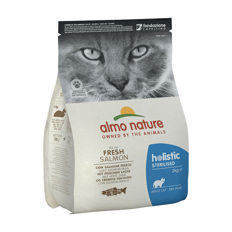 Almo Nature Holistic Sterilised Cat con Salmone Fresco 2 kg