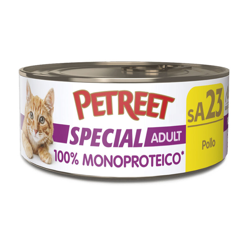 Petreet Cat 100% monoproteico Pollo 60 gr