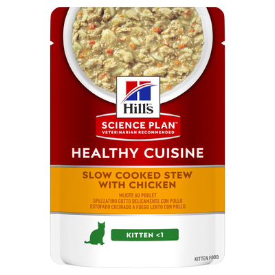 Hill's Science Plan Healthy Cuisine Kitten spezzatino 80 gr
