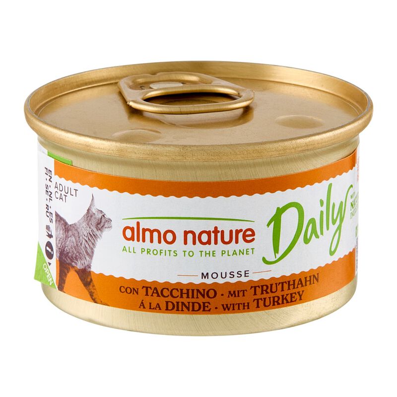 Almo Nature Daily Cat Adult Mousse Tacchino 85g Almo Nature Daily Cat Adult Mousse Tacchino 85g