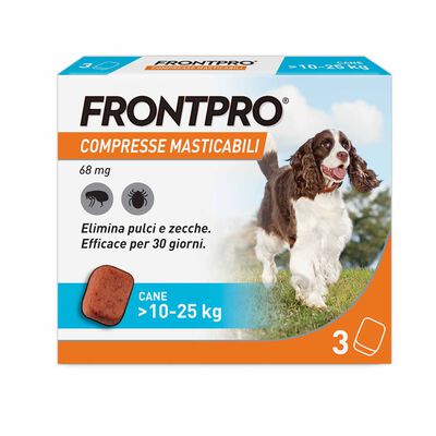 Frontpro compresse masticabili per cani 10-25 kg