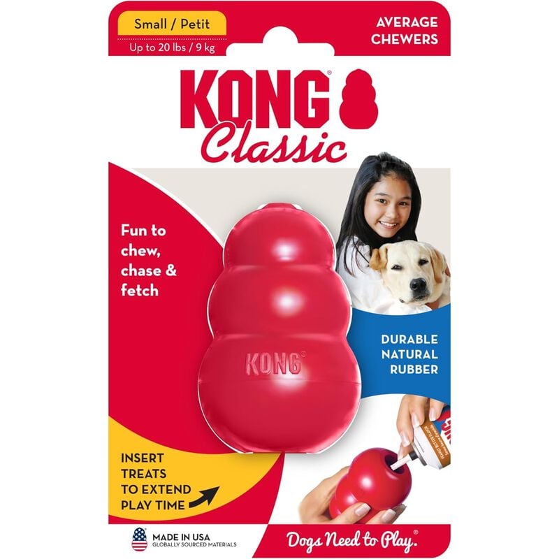 Kong Classic Gioco per cani S Rosso