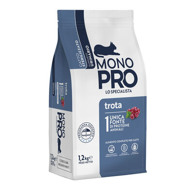 Monopro Cat Sterilised Trota 350gr