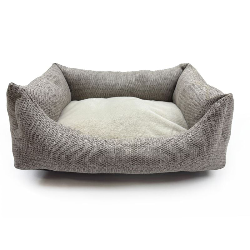 L'Isola dei Tesori Cuccia per cani Relax Grigio 70 x 85 cm