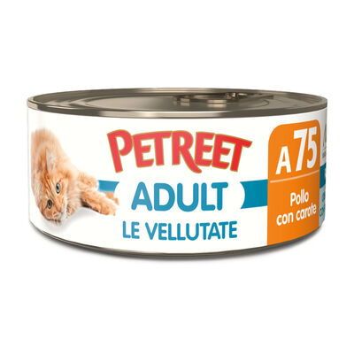 Petreet Cat Vellutate Pollo con carote 70 gr