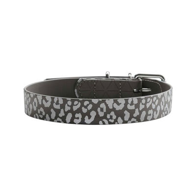Hunter Collare Convenience Reflect Tg. 50/M Grigio Leopardato