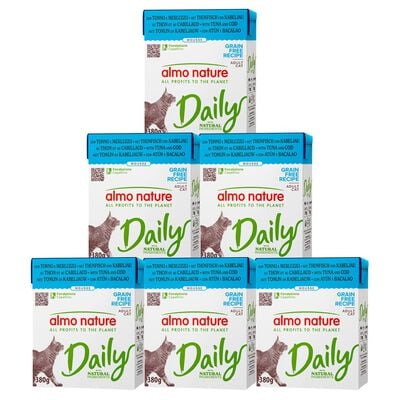 Almo Nature Daily Cat Adult con Tonno e merluzzo 380gr