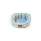 L'Isola dei Tesori Cuccia Soft Azzurra a Righe 55 cm