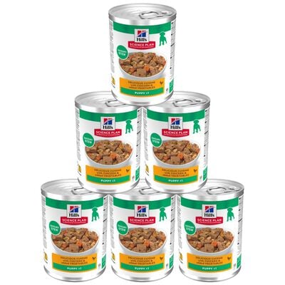 Hill's Science Plan Spezzatino per Cuccioli Pollo e verdure 363gr