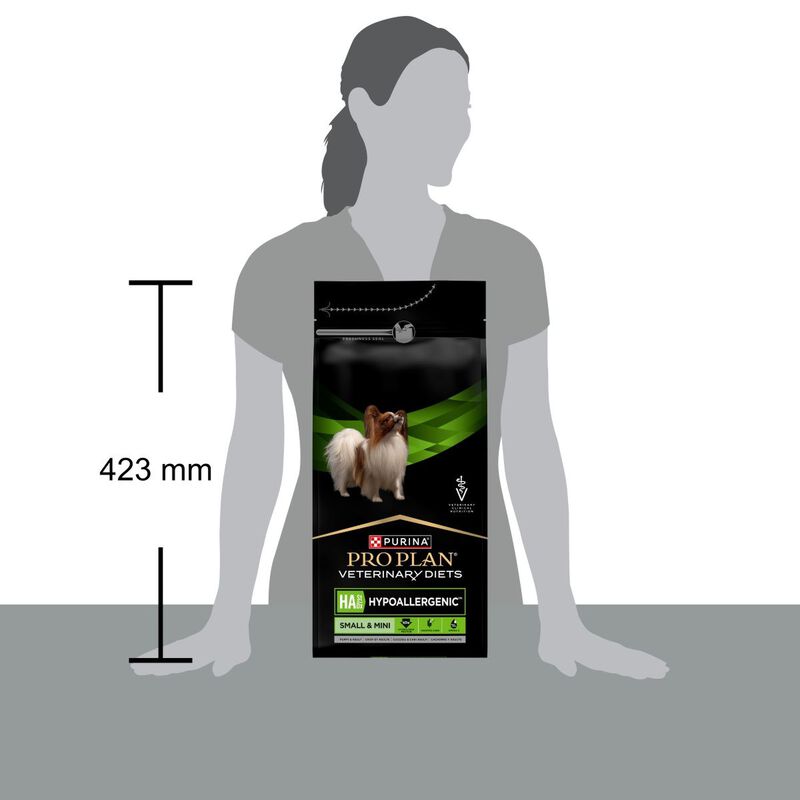Purina Pro Plan Veterinary Diets HA - Hypoallergenic Crocchette per cani Small&Mini 1,4 kg