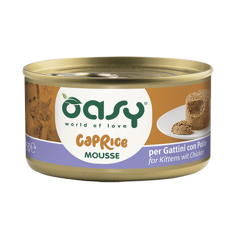 Oasy Caprice Kitten Mousse con Pollo 85 gr
