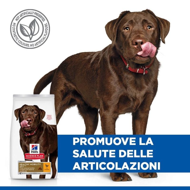Hill's Science Plan Dog Adult Healthy Mobility Large Breed con Pollo 12 kg