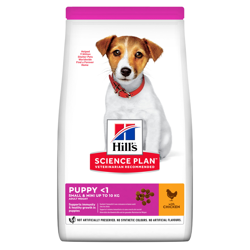 Hill's Science Plan  Small & Mini Dog Puppy con Pollo 1,5 kg 