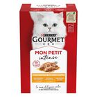 Gourmet Mon Petit Cat Adult con Anatra, Pollo e Tacchino 6 x 50 gr