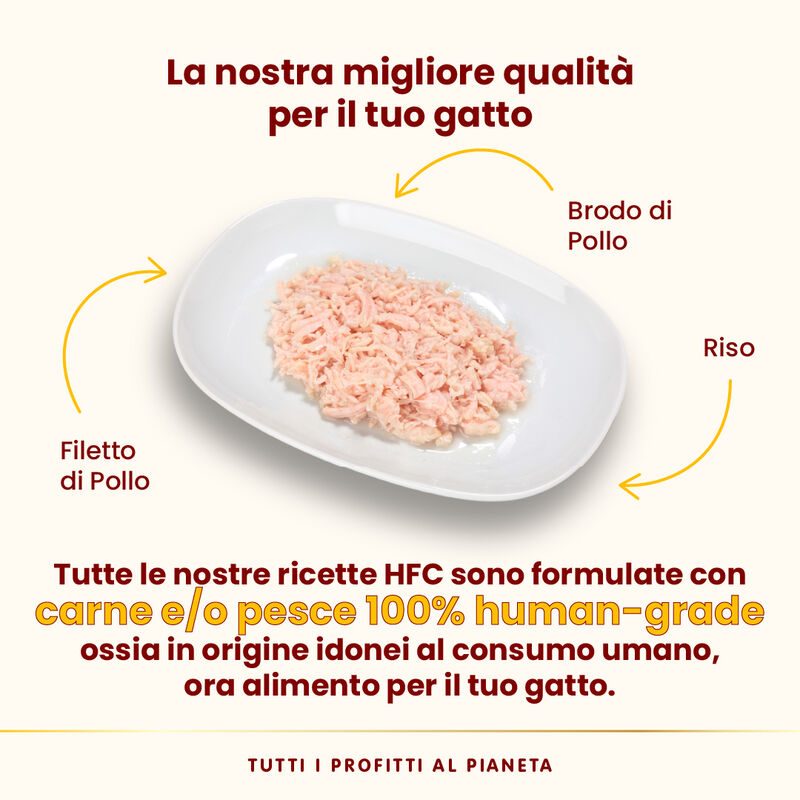 Almo Nature HFC Natural Cat Filetto di Pollo 70gr