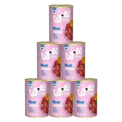 Wow Puppy Manzo con zucca e ortica 400gr